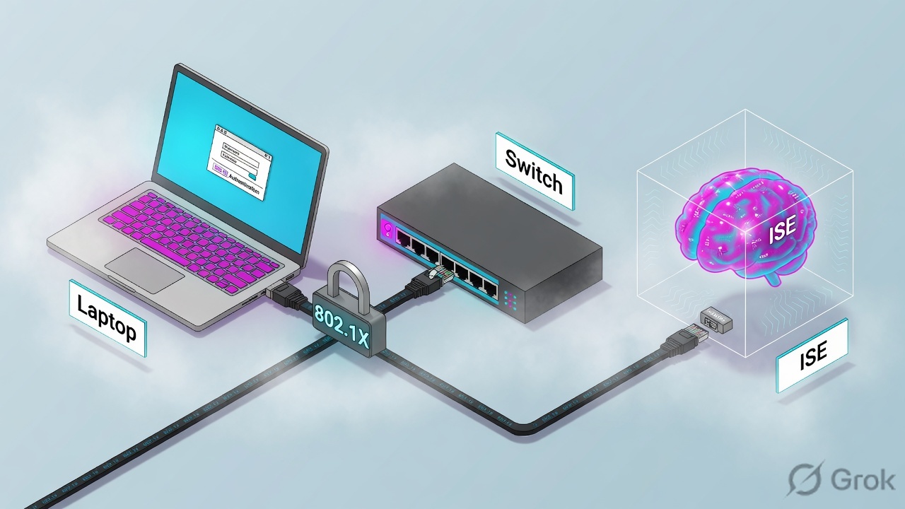 Access switch sending RADIUS to ISE PSN