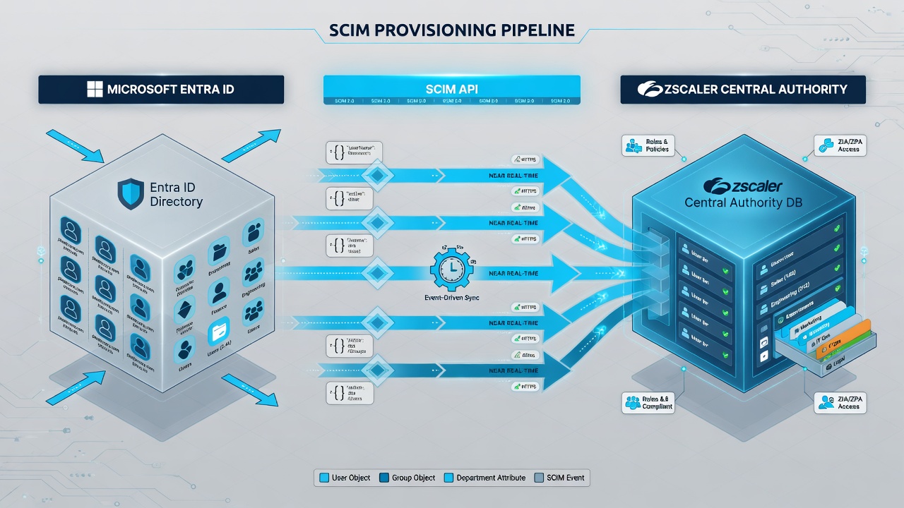 SCIM from Entra into Zscaler
